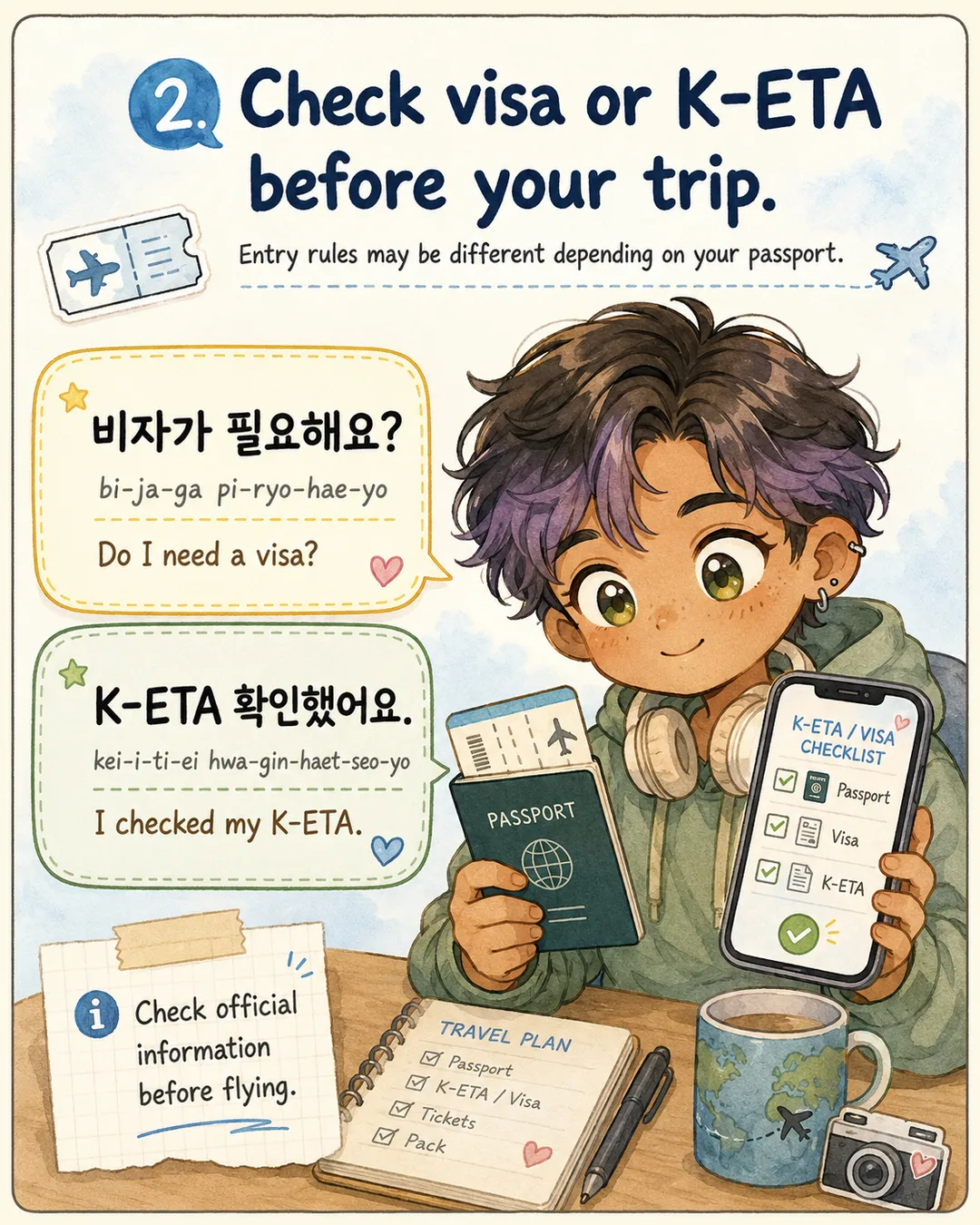 Before You Fly to Korea Incheon Airport Checklist — cut 3