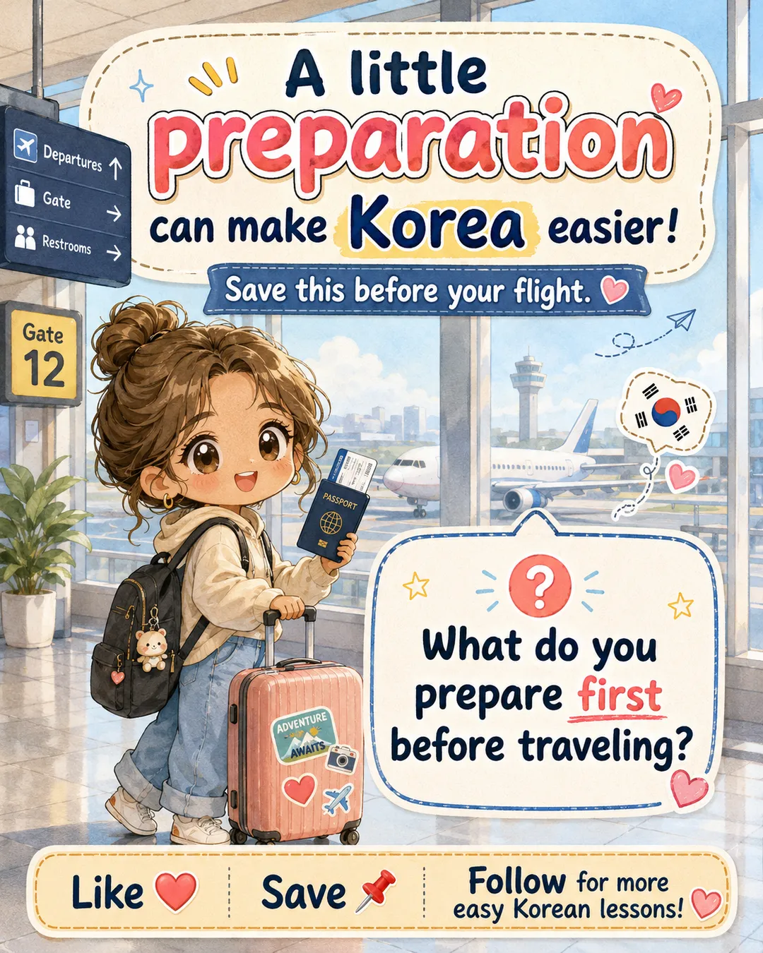 Before You Fly to Korea Incheon Airport Checklist — cut 10