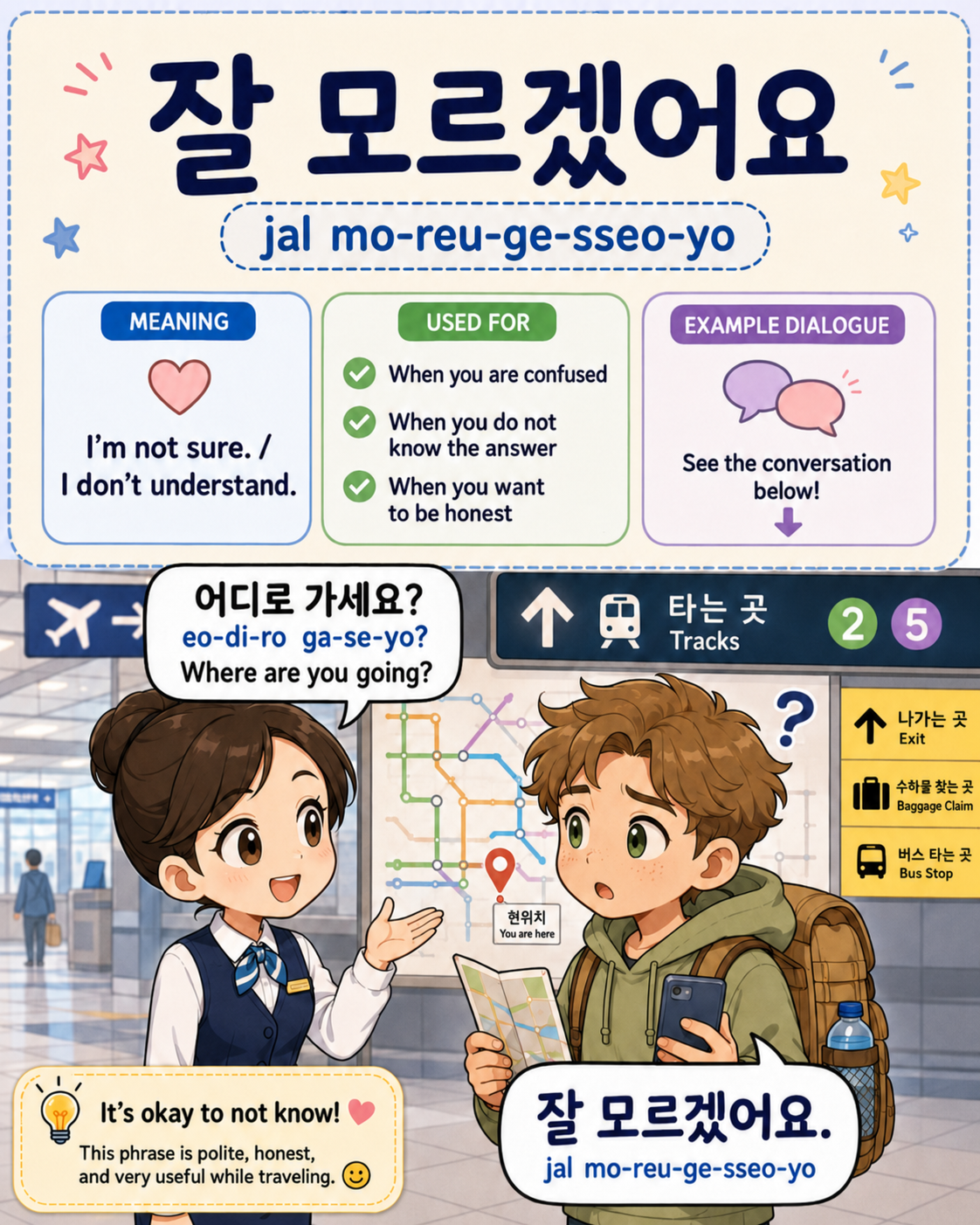 5 Korean Phrases for When You Make a Mistake — cut 6