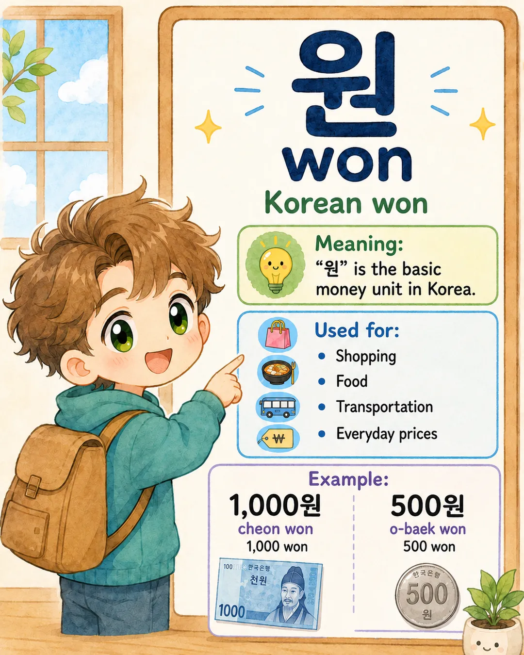Korean Coins and Bills Explained — cut 2