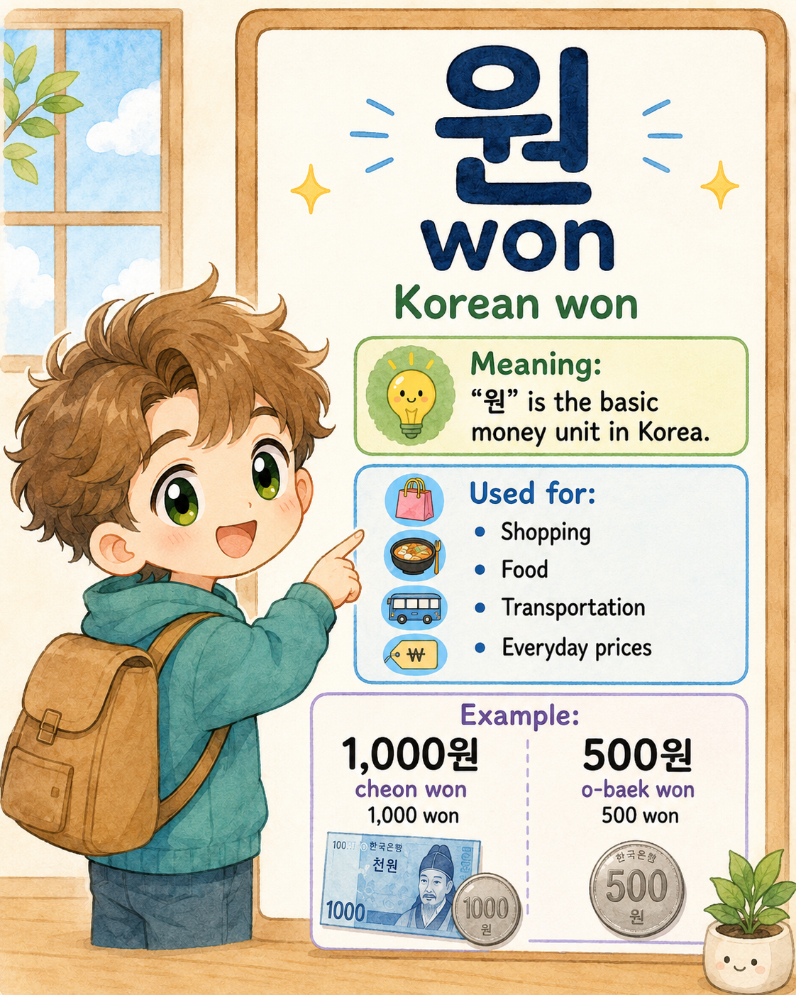 Korean Coins and Bills Explained — cut 2