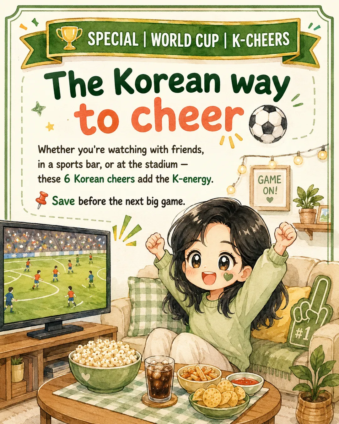 6 Korean Cheers for Game Day — cut 2