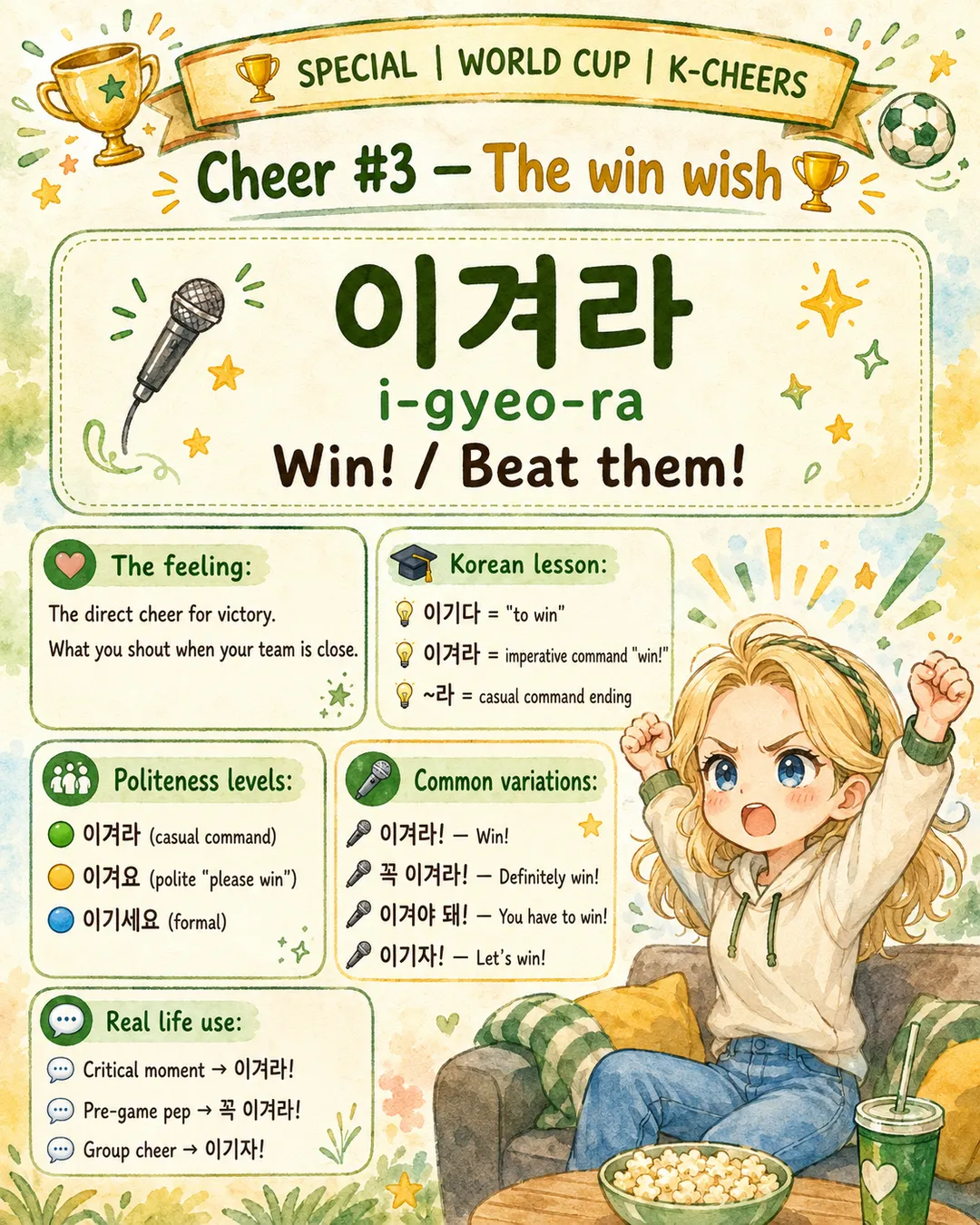 6 Korean Cheers for Game Day — cut 5