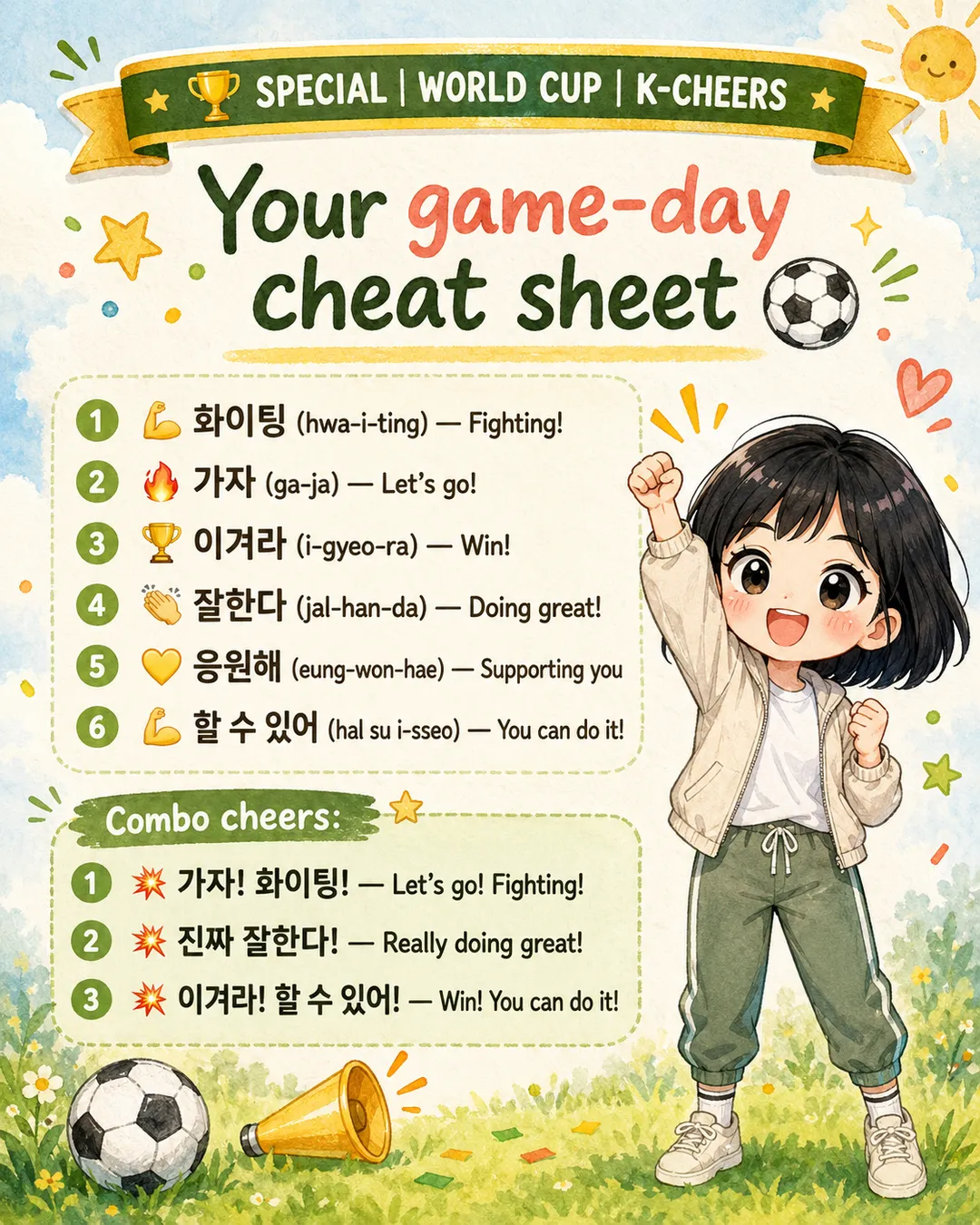 6 Korean Cheers for Game Day — cut 9