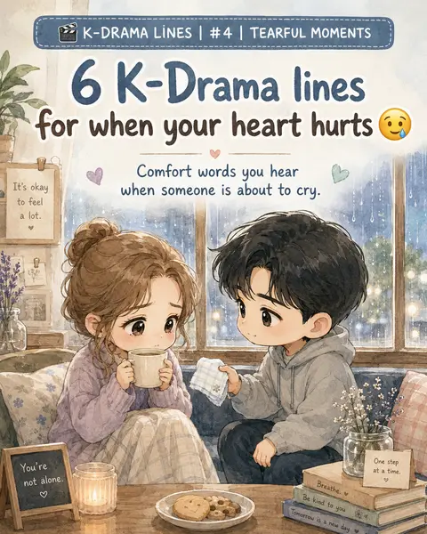 6 K-Drama Lines for When Your Heart Hurts
