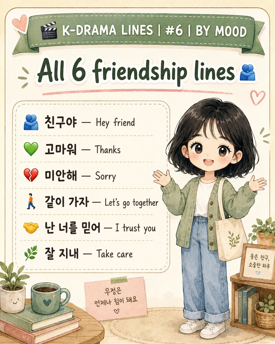 6 K-Drama Lines for the Bestie Life — cut 9