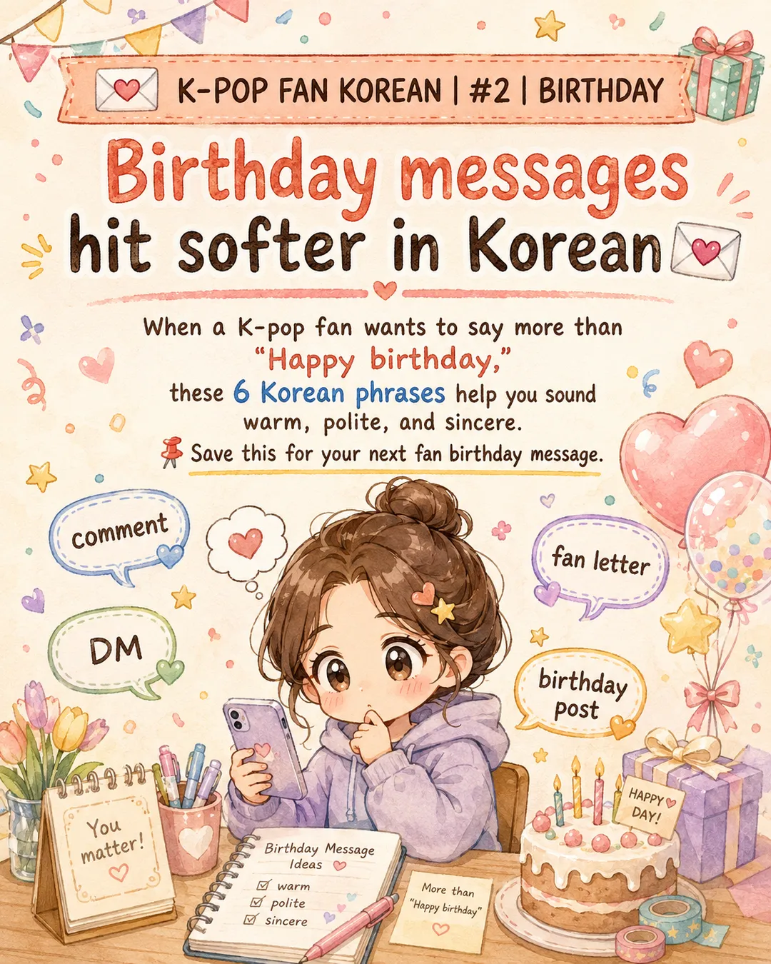 6 Korean Birthday Messages Every K-Pop Fan Should Know — cut 2