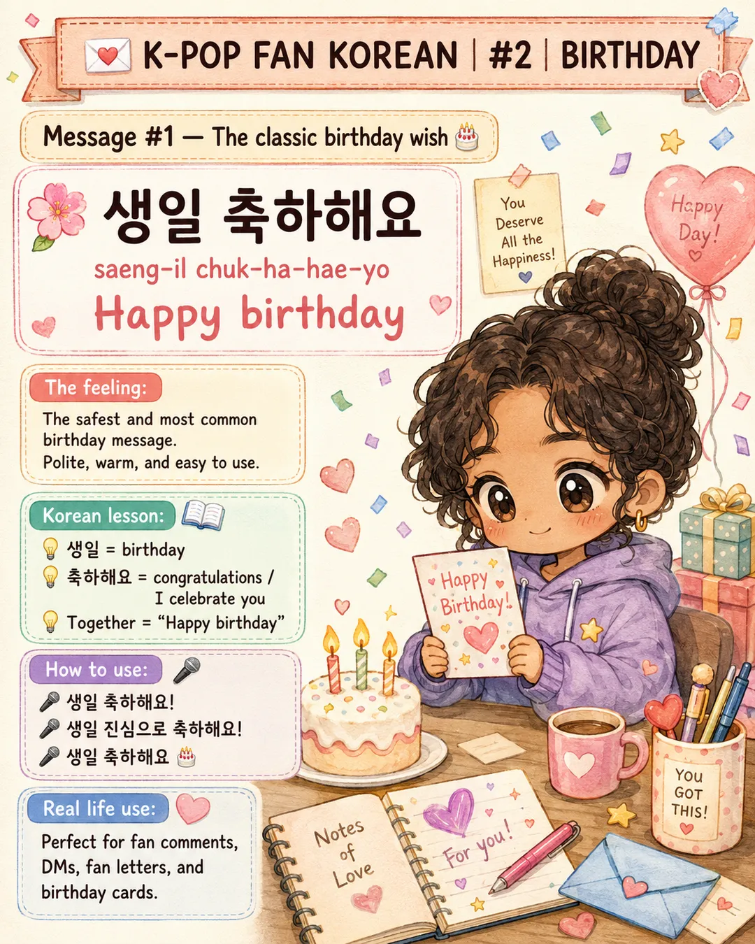 6 Korean Birthday Messages Every K-Pop Fan Should Know — cut 3