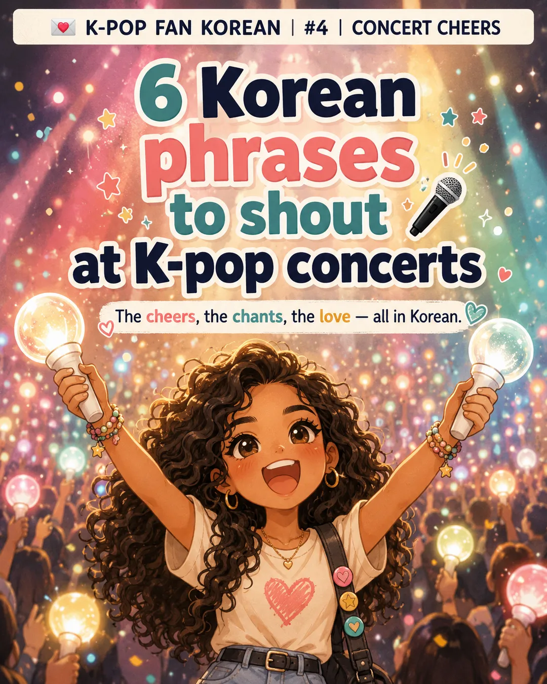 6 Korean Phrases to Shout at K-Pop Concerts — cut 1