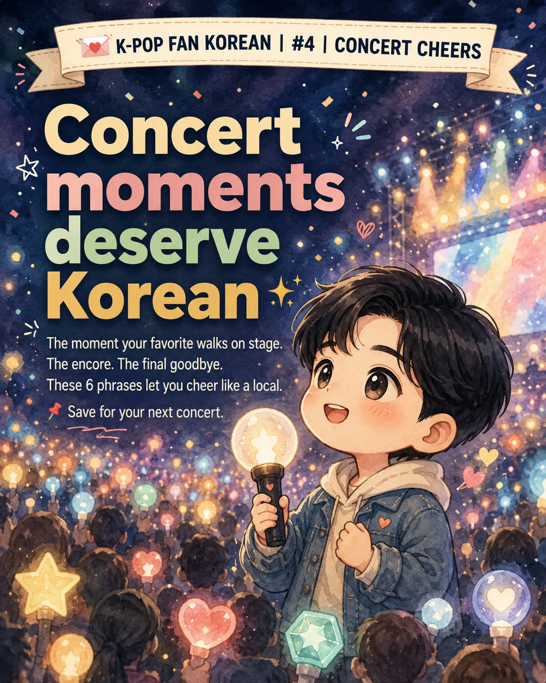 6 Korean Phrases to Shout at K-Pop Concerts — cut 2