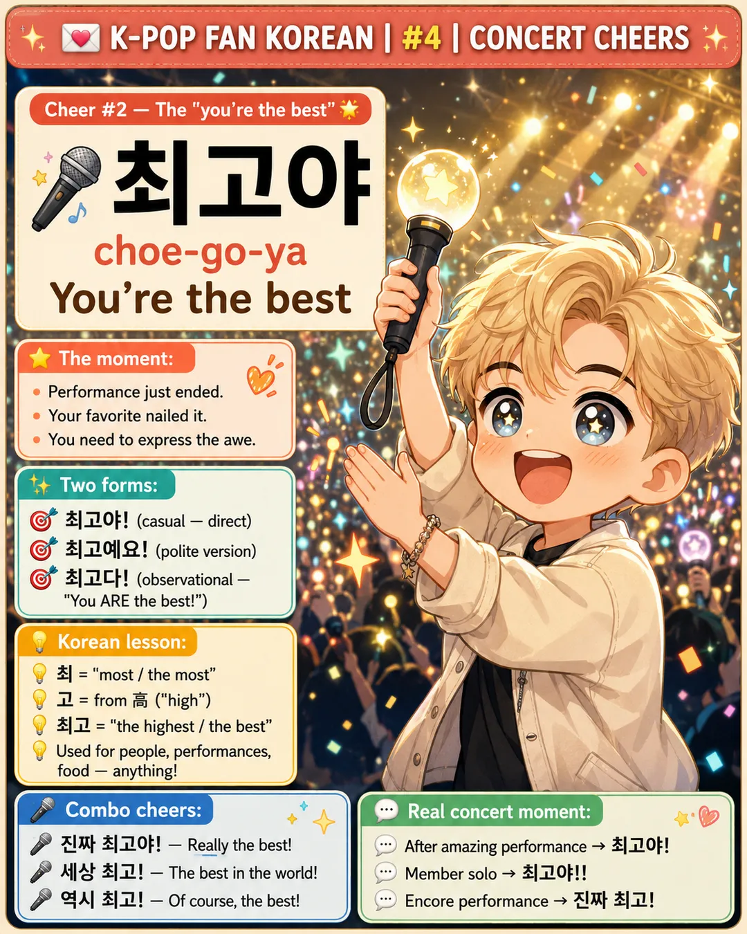 6 Korean Phrases to Shout at K-Pop Concerts — cut 4
