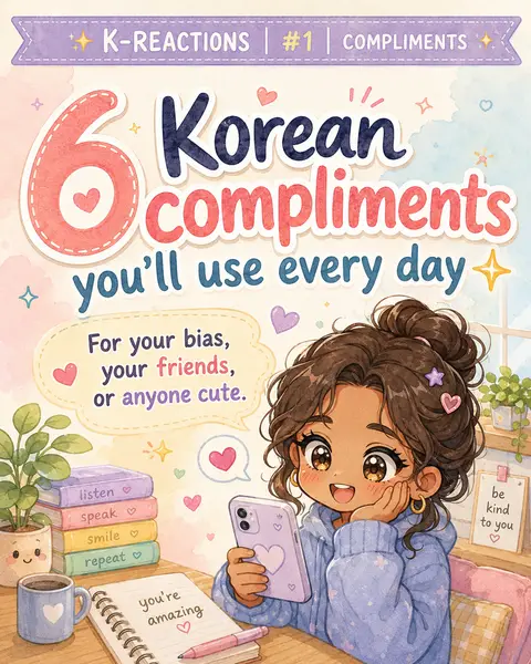 6 Korean Compliments You Will Use Every Day