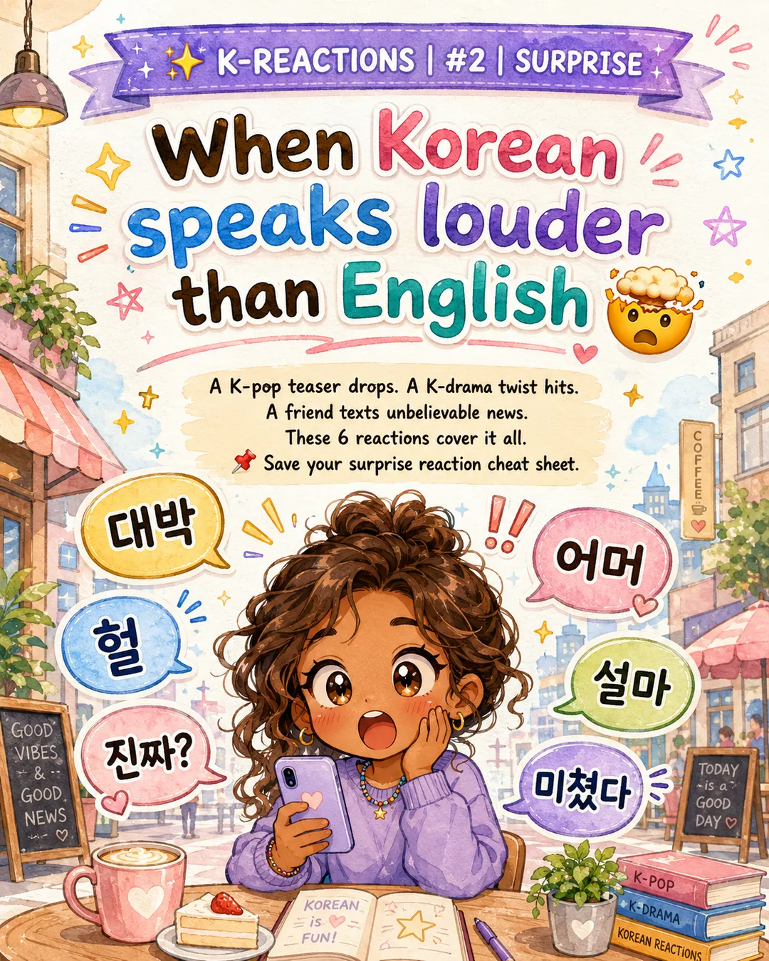 6 Korean Reactions That Hit Harder Than English — cut 2
