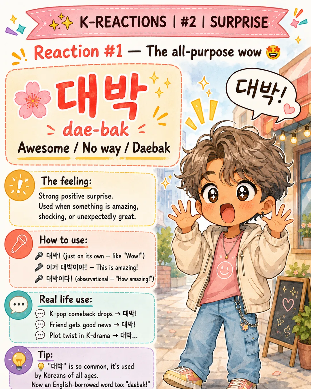 6 Korean Reactions That Hit Harder Than English — cut 3