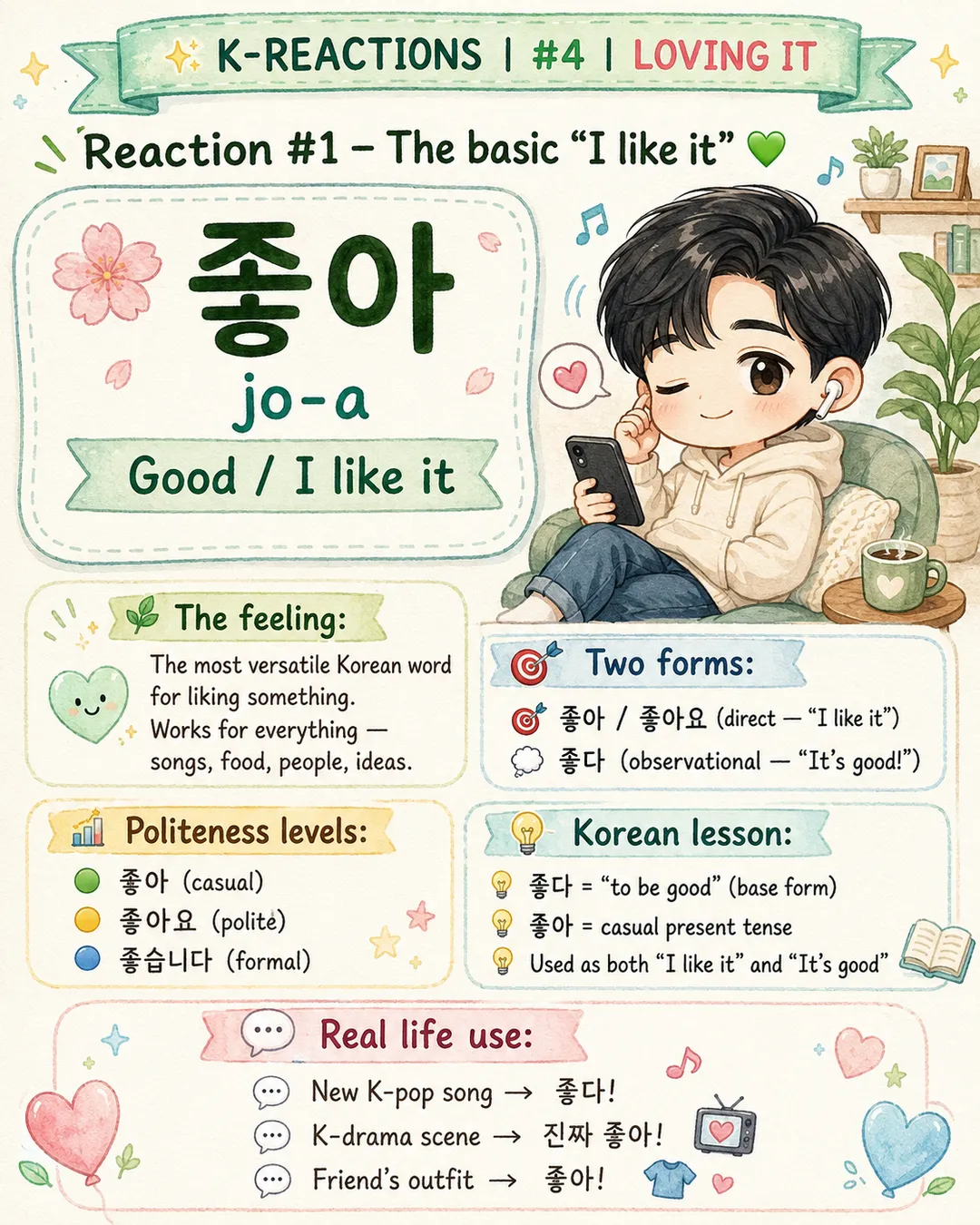 6 Korean Ways to Say Yes I Love It — cut 3