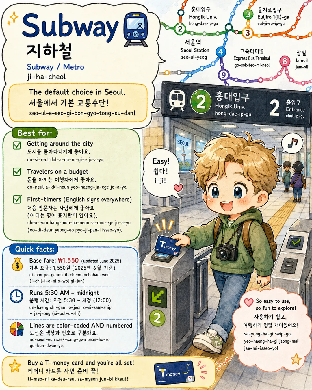 How to Get Around in Korea 5 Ways — cut 4