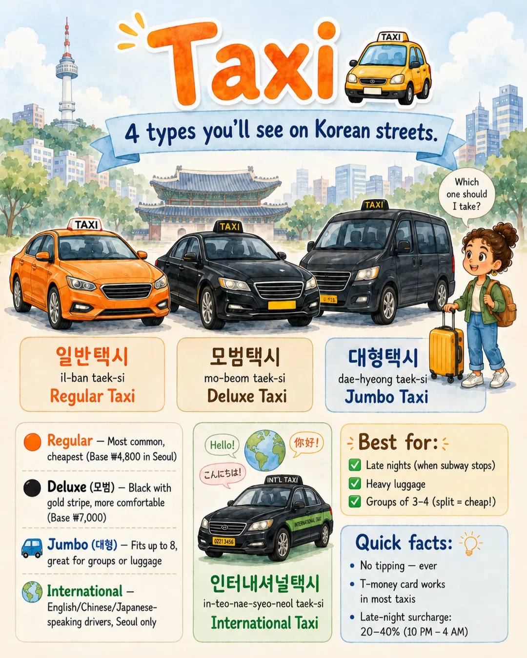 How to Get Around in Korea 5 Ways — cut 7