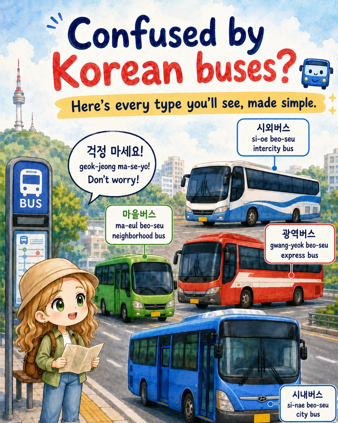 Korean Bus Types Explained — cut 1