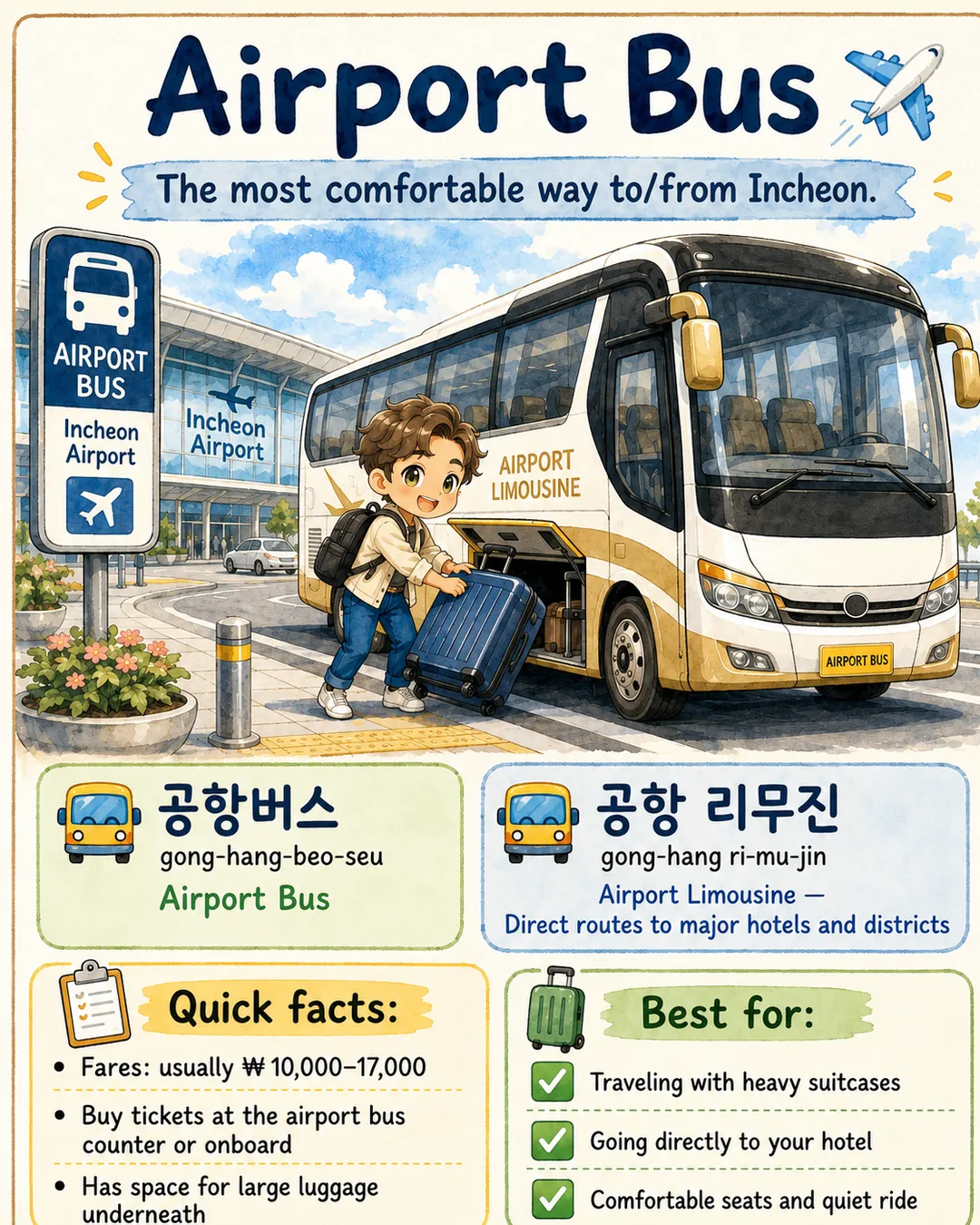 Korean Bus Types Explained — cut 7