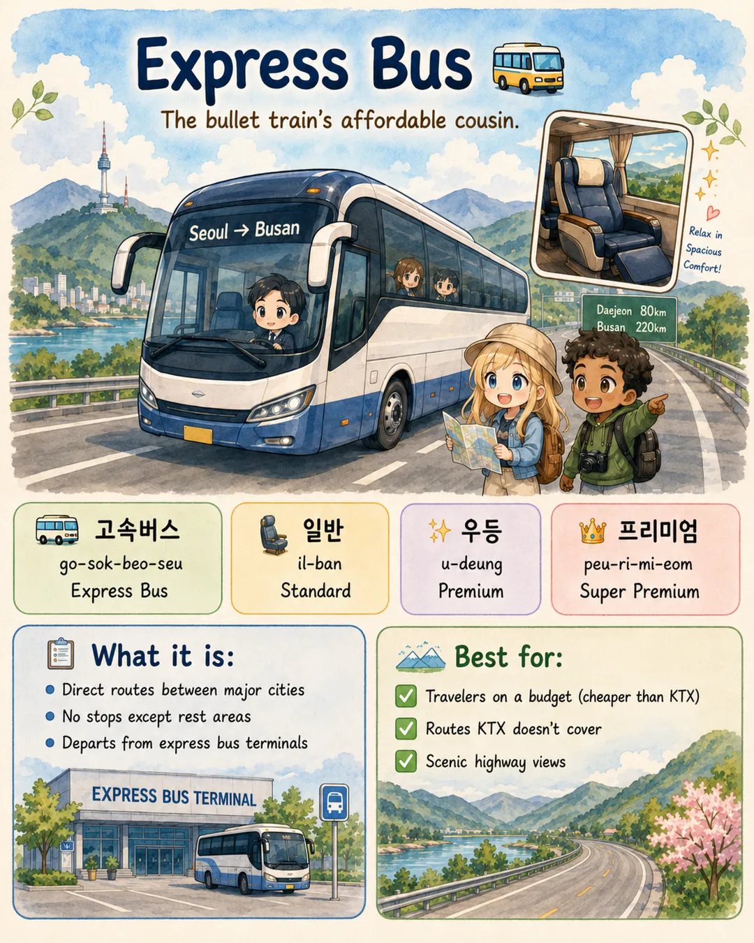 Korean Bus Types Explained — cut 8