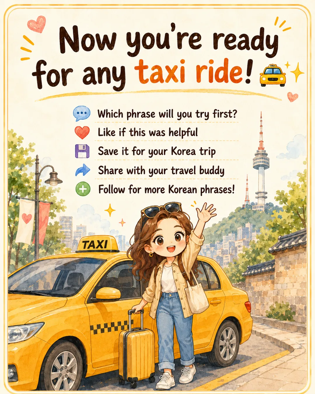 Master Taxi Korean in 7 Phrases — cut 11
