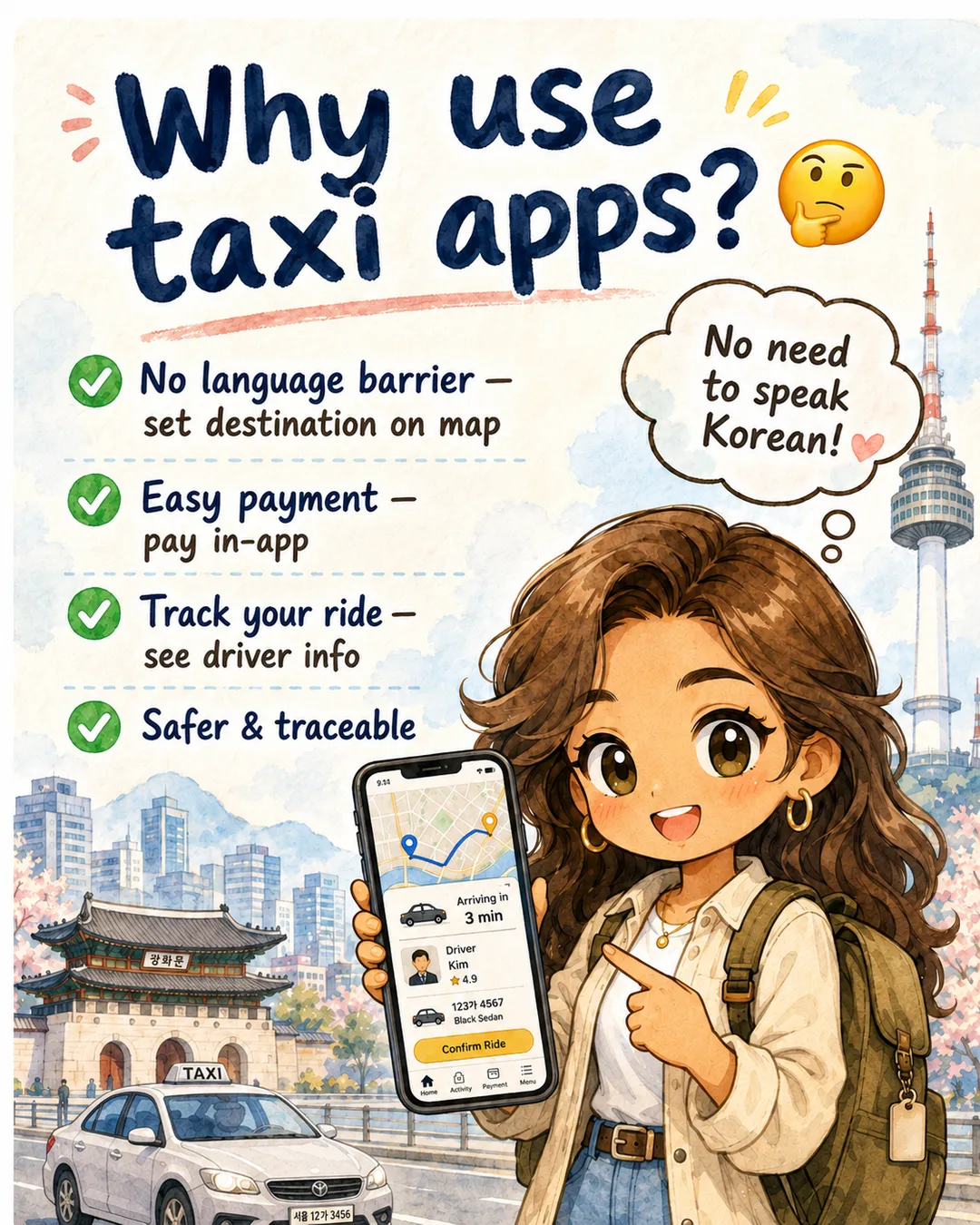 Taxi Apps in Korea — cut 2