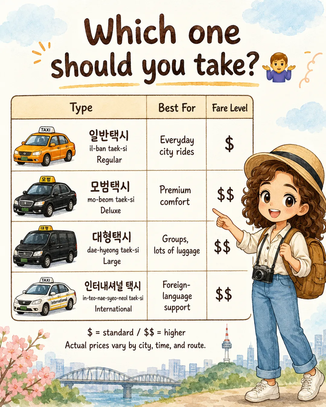 Taxi Types in Korea — cut 7