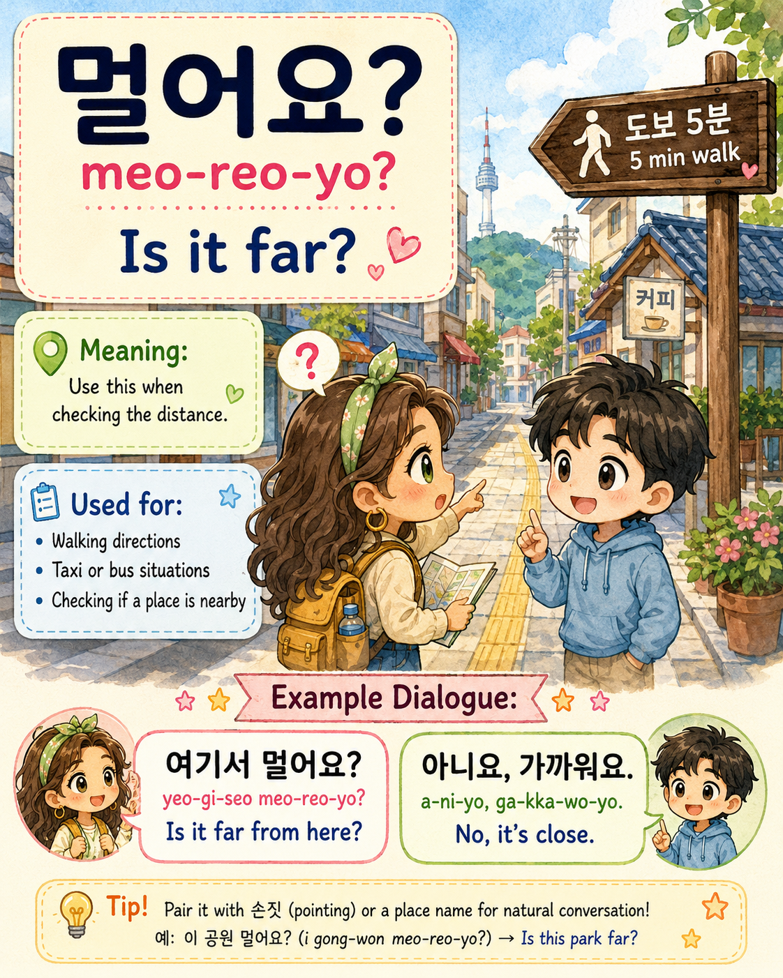 How to Ask for Directions in Korean — cut 6
